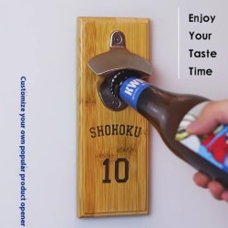 Internet Celebrity Basketball Bottle Opener Magnetic Force Suction Wall