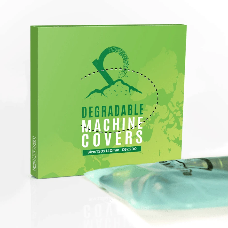 Degradable Machine Covers  130*140mm  Qty:200