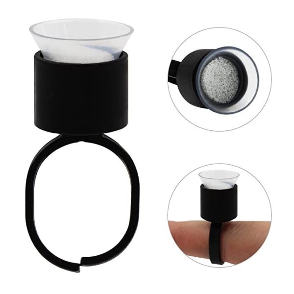 Gamma Ray Sterilised  Disposable Microblading Pigment Ink Ring Cup