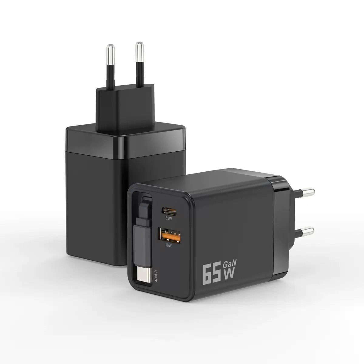 Simple Household Use PD40W Flexible Wire Charging Plug