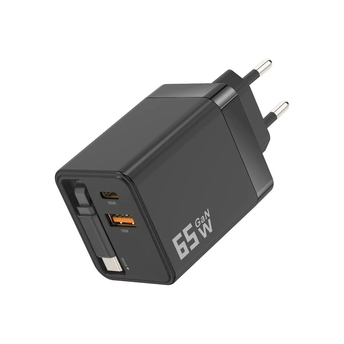 Simple Household Use PD40W Flexible Wire Charging Plug