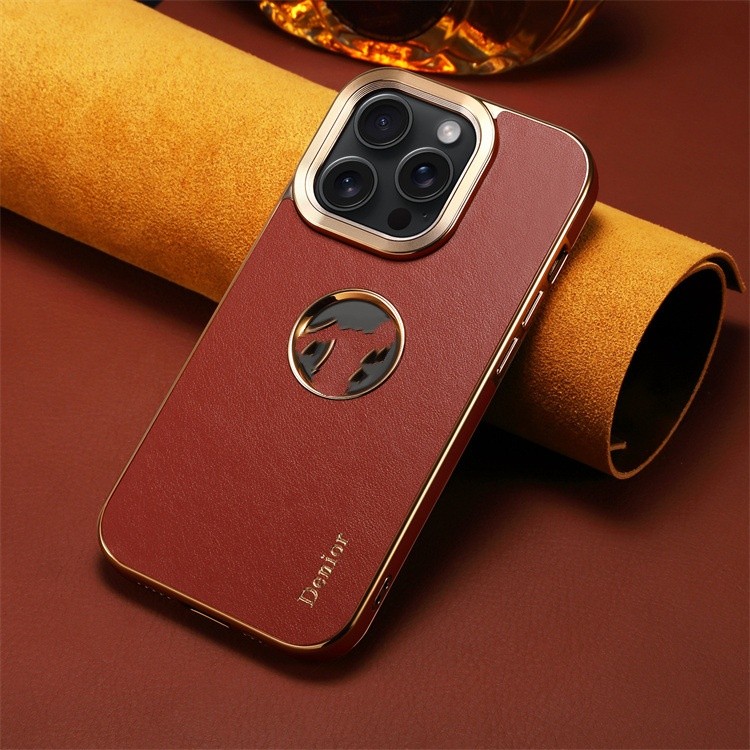Cowhide Protective Shell Mobile Phone
