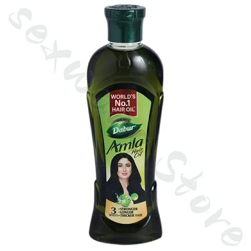 Dabur Amla Hair Oil Nourishing Indian Gooseberry Oil for Black, Smooth, and Healthy Hair, 180ml