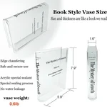Books About Flowers - Book Vase