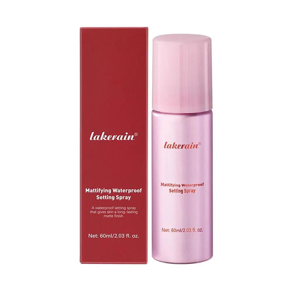 Mattifying Waterproof Setting Spray Oil Control and Non-Sticky Makeup Fixer