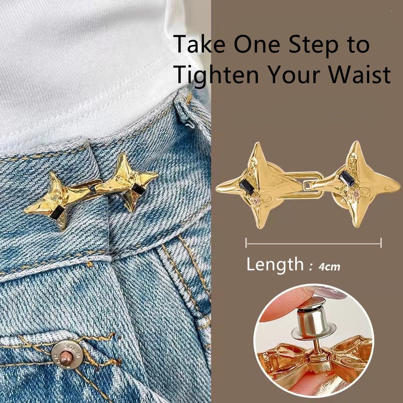 Four-Pointed Star Adjustable Waist Tightening Tool