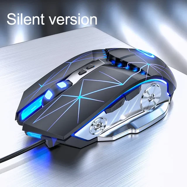 Gaming Mouse Wired Silent Gaming Mechanical
