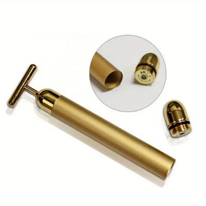 24K Gold Plated Facial Massage Bar for Skin Tightening