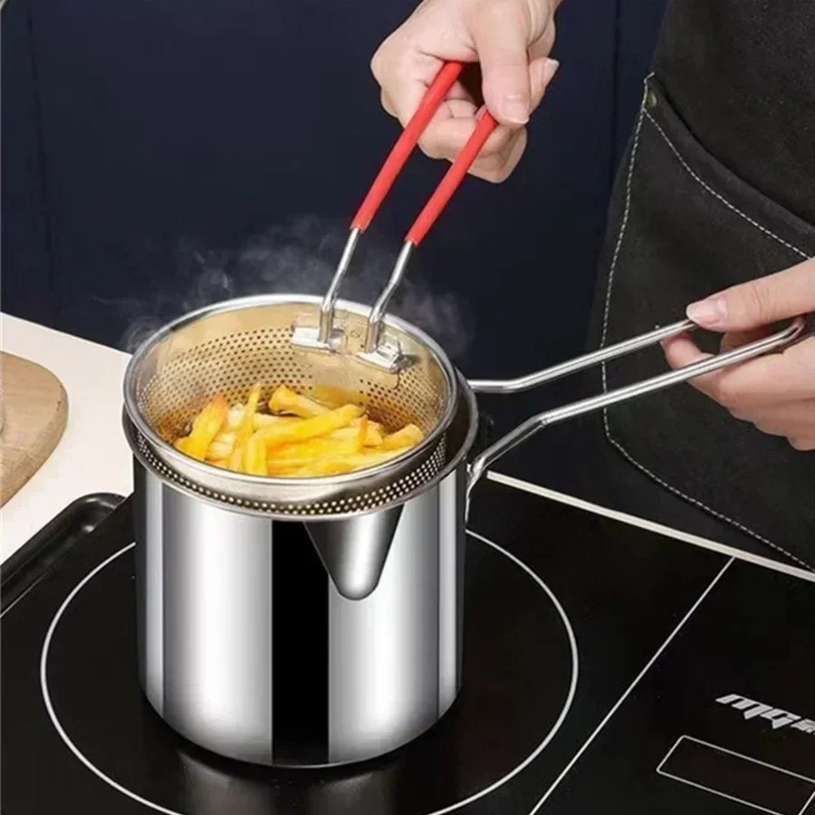Stainless Steel Fryer with Filter
