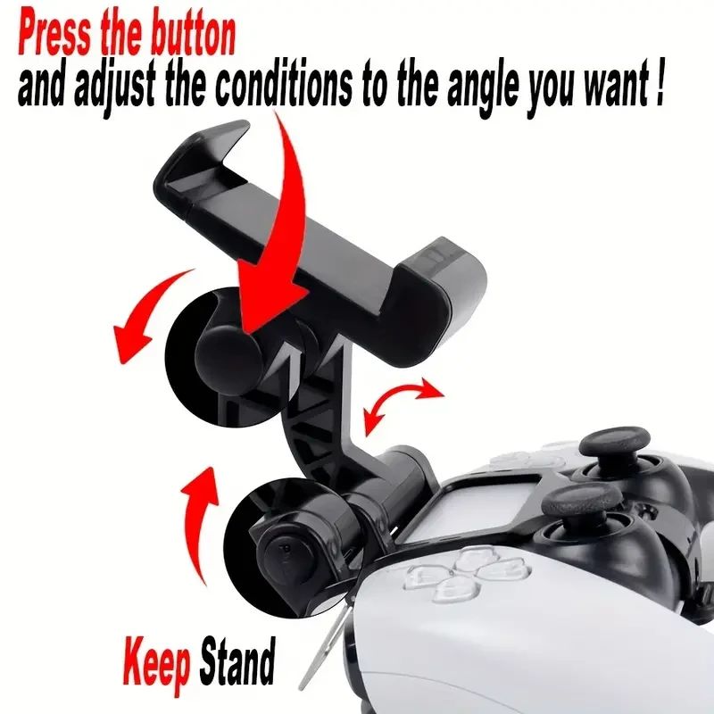 PS5 DualSense Controller Phone Mount Clip