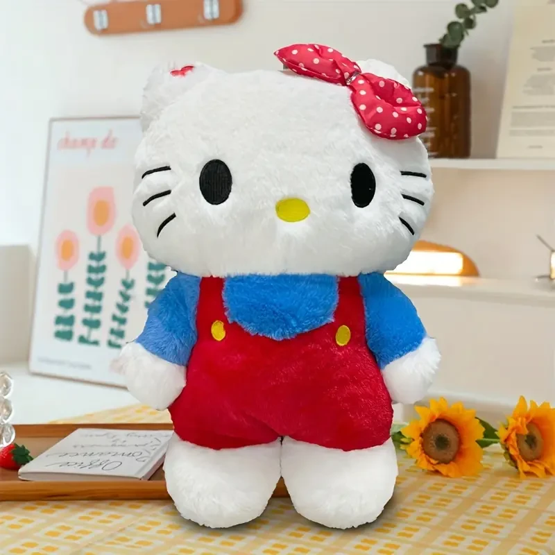 Hello Kitty Plush Toy & Pillow Set - Cute Sanrio Stuffed Dolls for Girls, Perfect for Birthday, Christmas, Valentine's Day Gifts, Ideal for Dorm Decor