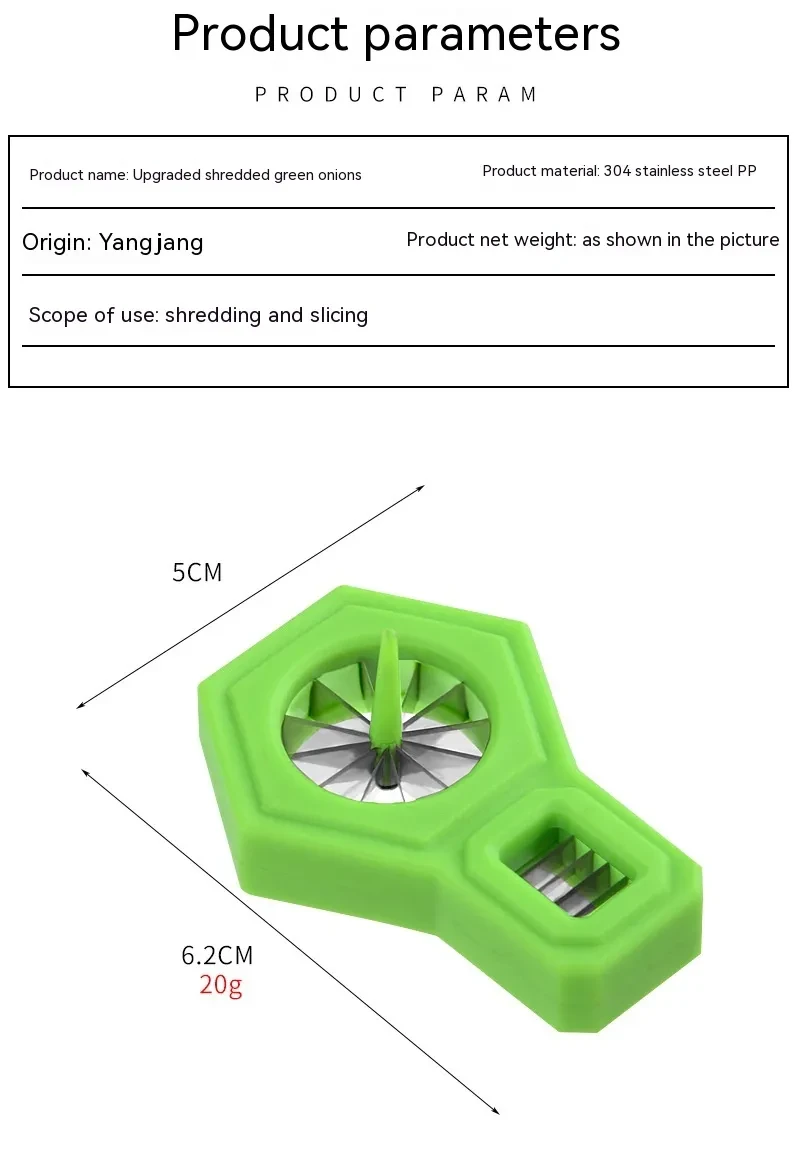 Creative Stainless Steel Onion Cutter Plum Blossom Maker Kitchen Cutting Tool