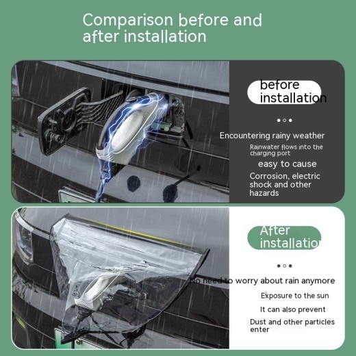 New Energy Vehicle Charging Rain Cover Waterproof