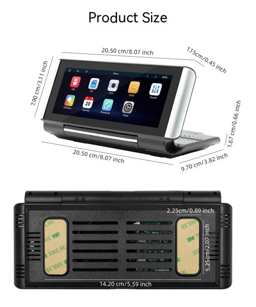 Multimedia Bluetooth Vehicle-mounted MP5 Player