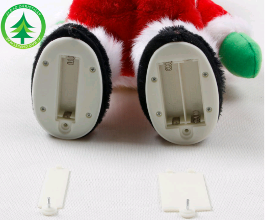 Christmas Decorations Electric Santa Toys Creative Twist Music Santa Claus Doll