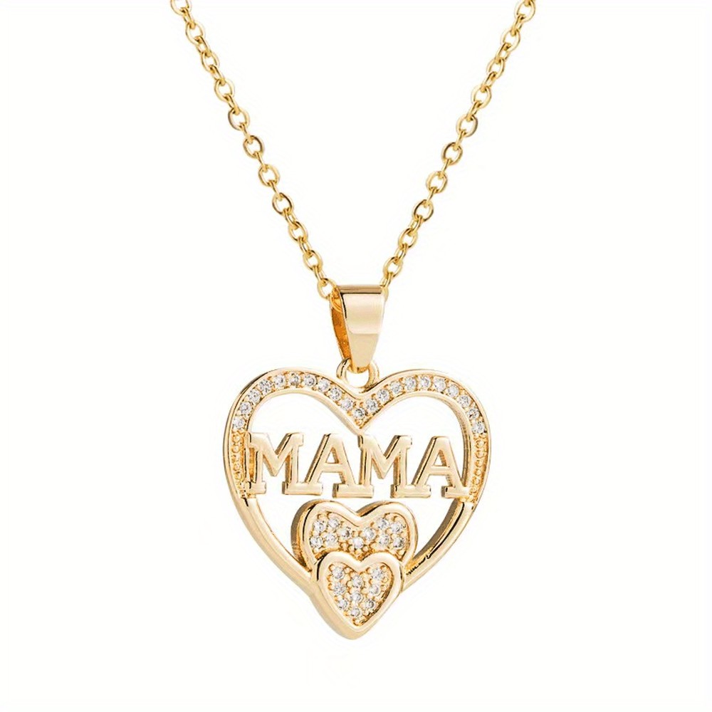 Womens Letter "Mama" Necklace