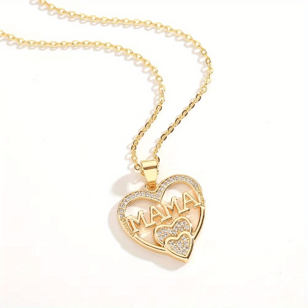 Womens Letter "Mama" Necklace