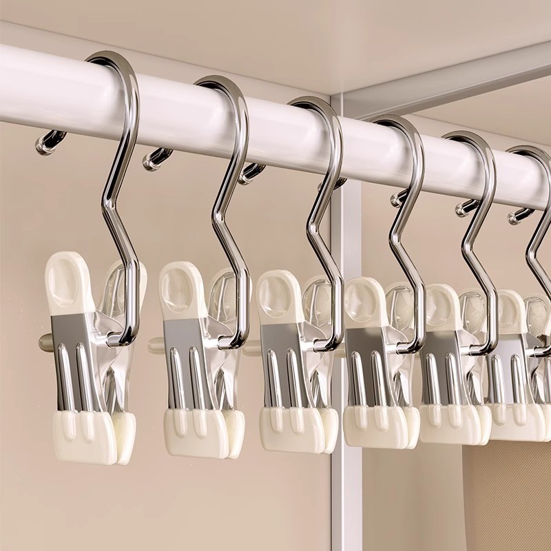 Portable Clothes Hanger Clip