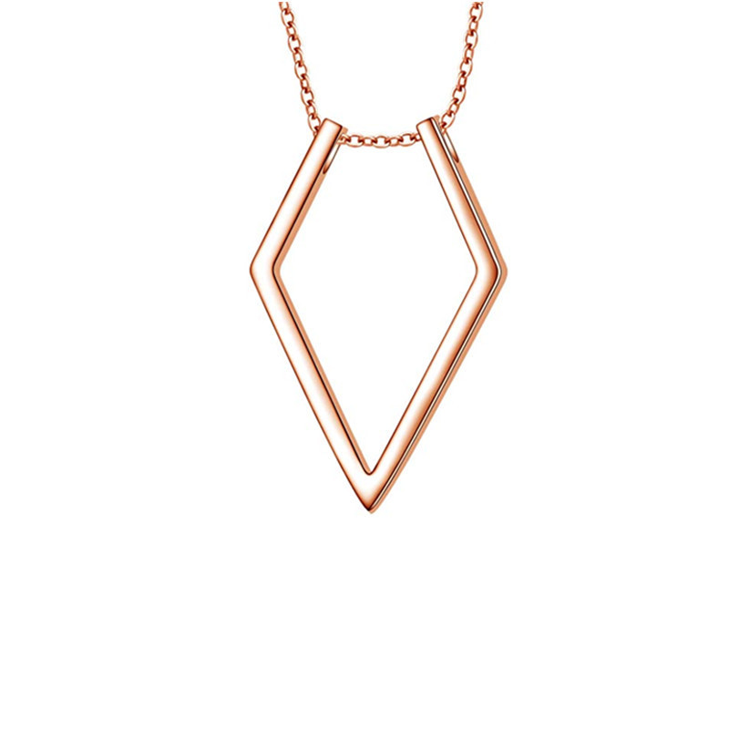 New European And American Design Simple Necklace Protective Gear Pendant
