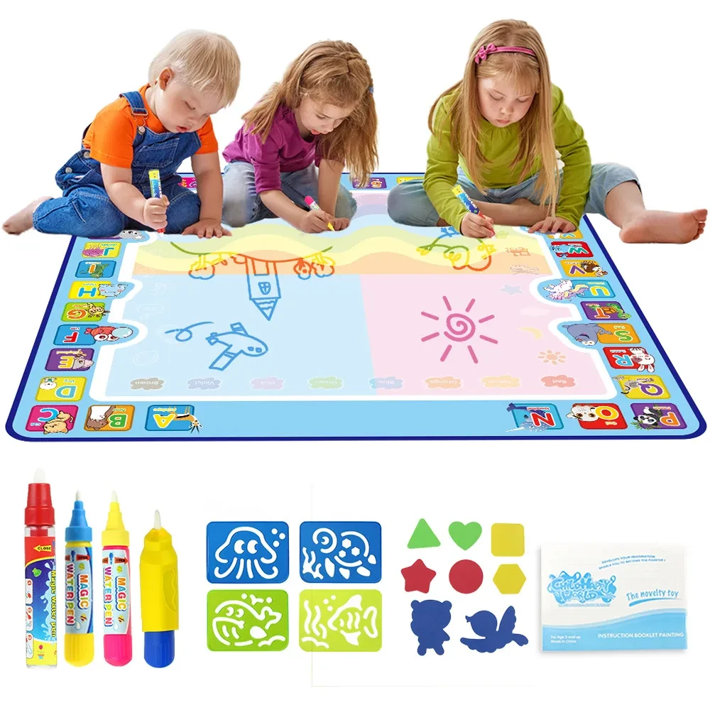 Children Water Magic Painting Carpet Graffiti Painting