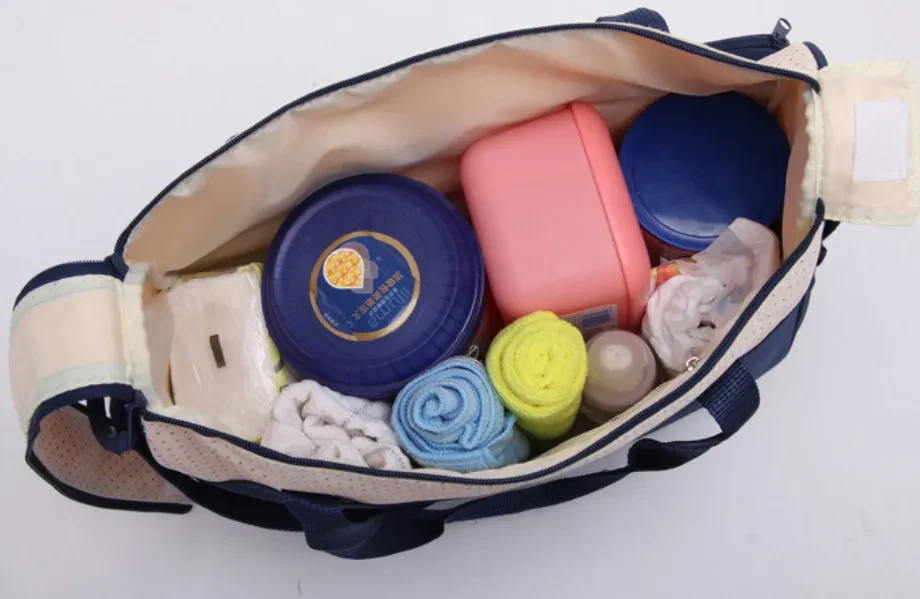 Baby Diaper Bag Suits For Mom Baby Bottle Holder Mother Mummy Stroller Maternity Nappy Bags Sets