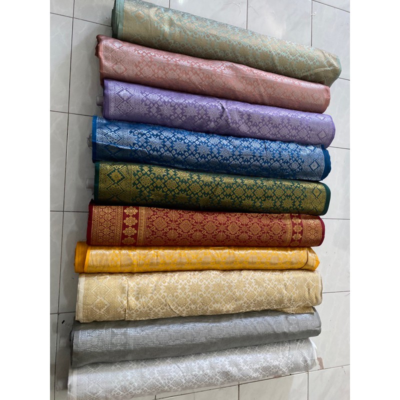 (Indonesian Ethnic Cloth) Palembang Songket/ Premium Thick/Typical Sumatera Songket/Sumatera Woven