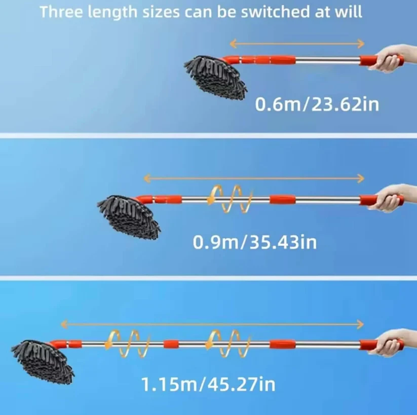 MicroFiber Rotating Car Mop
